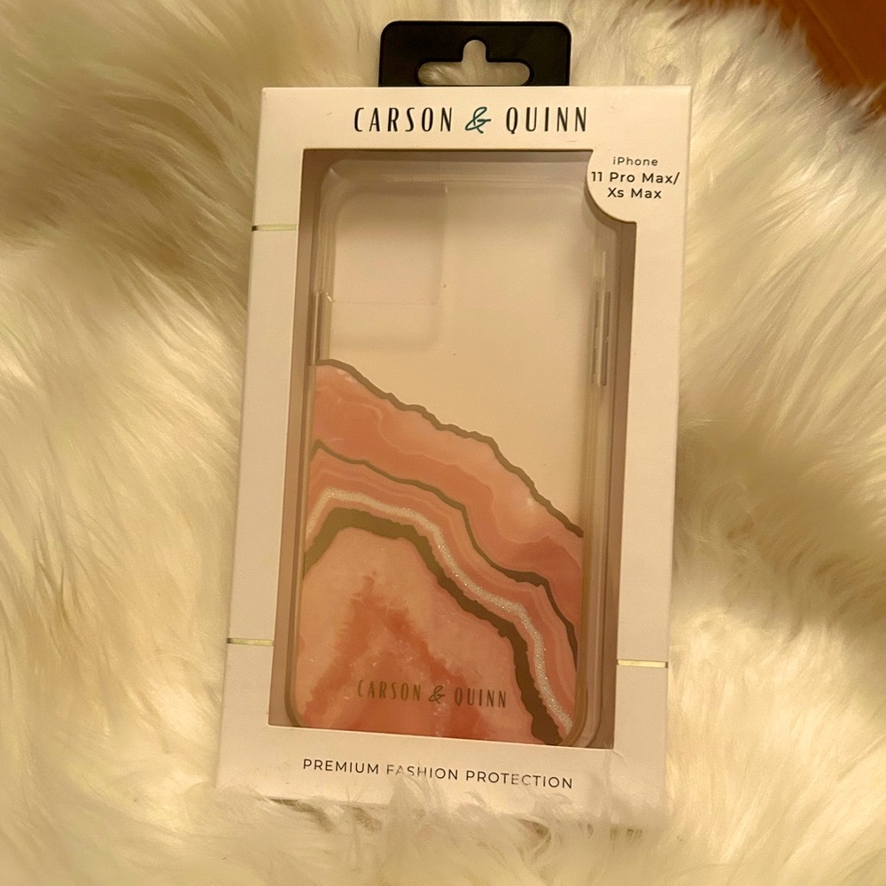 iPhone X, 11, 12 MAX “Carson & Quinn” Case.